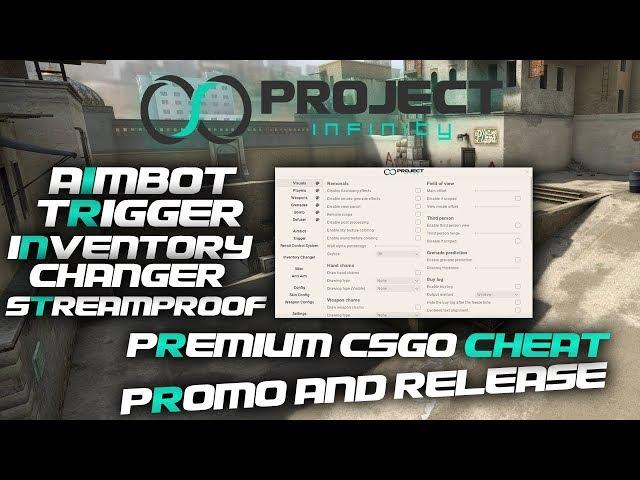 [CS:GO] project-infinity.cloud - Premium CS:GO Cheat // Streamproof // Inventory Changer & more!