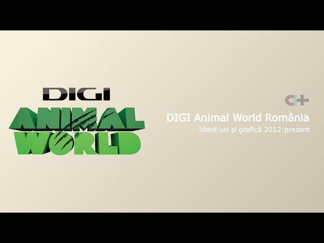 DIGI Animal World ident-uri și grafică 2012-prezent