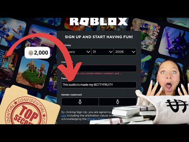 Creating A Secret Roblox Account With 1,600+ Robux! (Part 2) | Alanaskyler