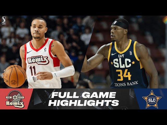 Rip City Remix vs. Salt Lake City Stars - Game Highlights