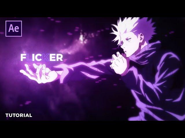 Colourful Flicker Text Animation | After Effects | AMV Tutorial