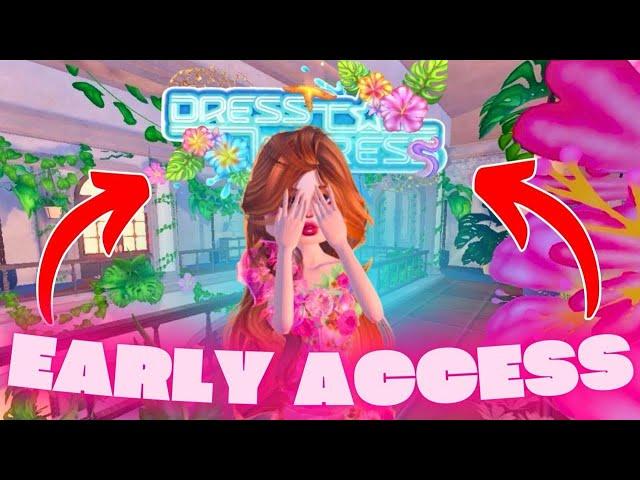 I PLAYED the SUMMER UPDATE EARLY… and It’s INSANE! | DRESS TO IMPRESS