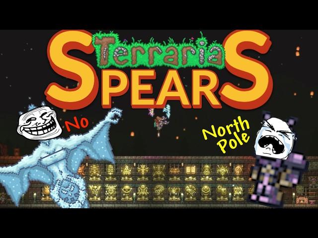 Can I beat Terraria Master Mode using only Spears - Finale: Spears are grossly underpowered