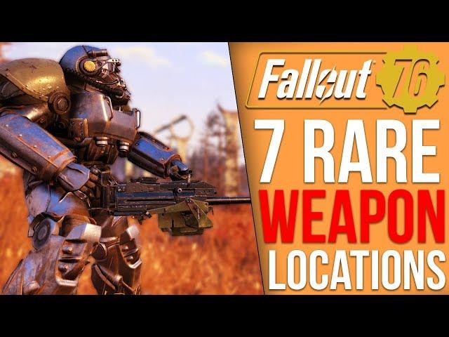 Fallout 76 - 7 Rare Weapon Spawn Locations