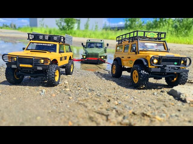 Unleash the Legend!  FMS FCX24M Range Rover & Defender 110 - First Look & Off-Road Test