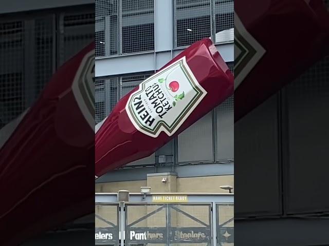 The Heinz Ketchup bottle Has Returned to Acrisure Stadium