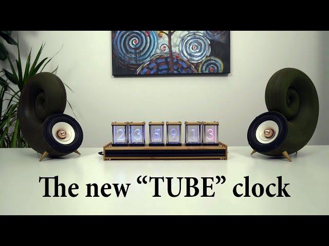 EleksTube time Machine - very cool looking clock!