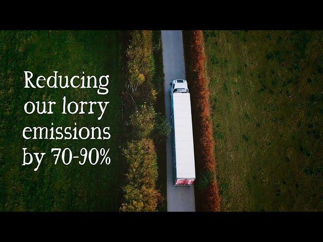 How we've reduced our lorry emissions by 70-90%...