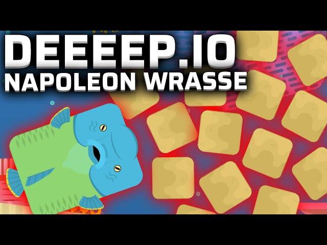 NAPOLEON WRASSE TROLLS SERVER | Deeeep.io funny moments and fails