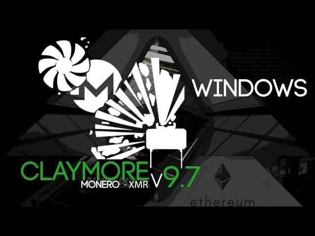 Claymore's CryptoNight GPU Monero (XMR) Miner v9.7