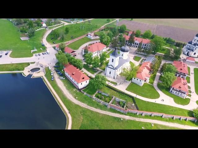 60fps Drone Air: Capriana Monastery, Moldova