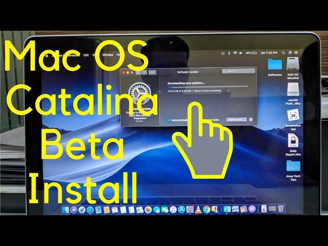 MacOS Catalina Install Beta |  Top macOS Catalina New Features & Changes | Amar Tech Tips.