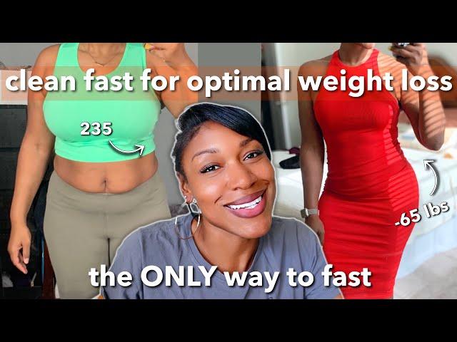 top 5 CLEAN FAST tips for optimal weight loss while intermittent fasting