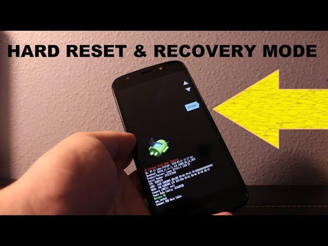 Moto E5 Play: : Hard Reset and Recovery Mode