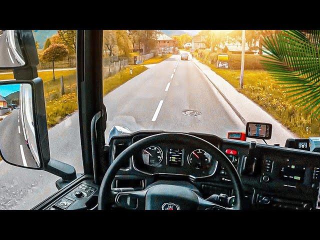 I knocked over the load on the winding roads!   Scania Vlog