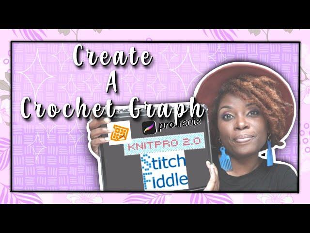 How To Make Pixel Grids To Crochet Using Your iPad  | KnitPro | Stitch Fiddle | GridMaker App