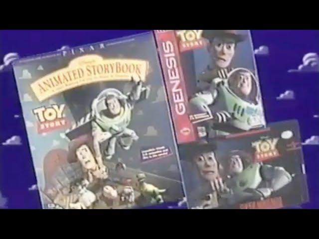 Toy Story PC story game .. Super Nintendo and Sega Genesis VHS commercial ... Disney Interactive