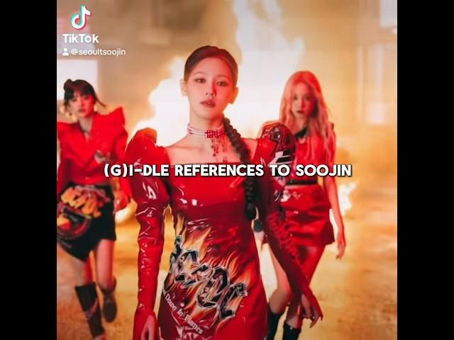 They’re never letting us forget her #soojin #gidle