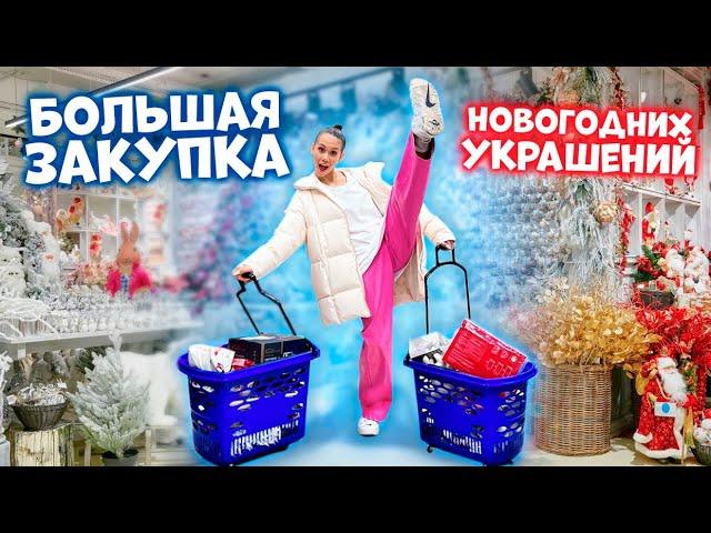 ПОТРАТИЛИ 20 000 РУБЛЕЙ на Новогодние ИГРУШКИ // 2024 