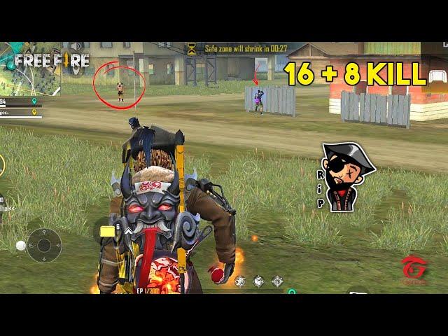 Duo vs Squad Total 24 Kill Ajjubhai and Amitbhai Must Watch Gameplay - Garena Free Fire