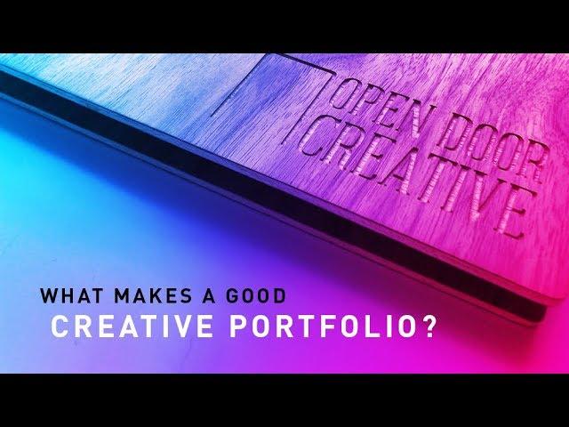 What Makes A Good Creative Portfolio?