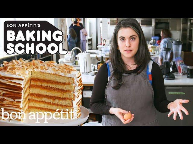 Claire Teaches You Cake Baking (Lesson 1) | Baking School | Bon Appétit