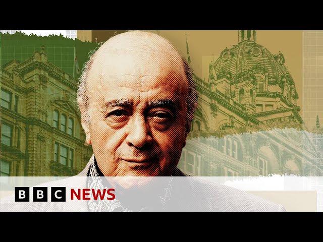 Mohamed Al Fayed accused of multiple rapes by ex-Harrods staff | BBC News