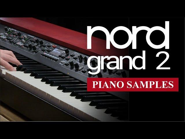 Nord Grand 2 Playing the Factory Installed Piano Samples | Bonners Music