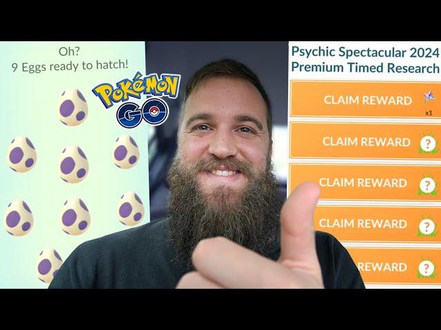 Psychic Spectacular Premium Timed Research + Dreepy Hunt (10KM Egg Hatch!)