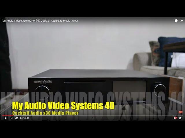 Cocktail Audio x30 Media Player #a40