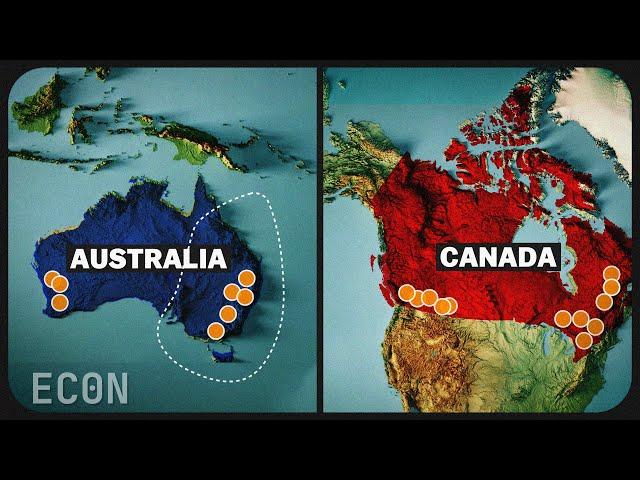 Two Economies, With One Set of Flaws: The Economies of Australia and Canada | Econ