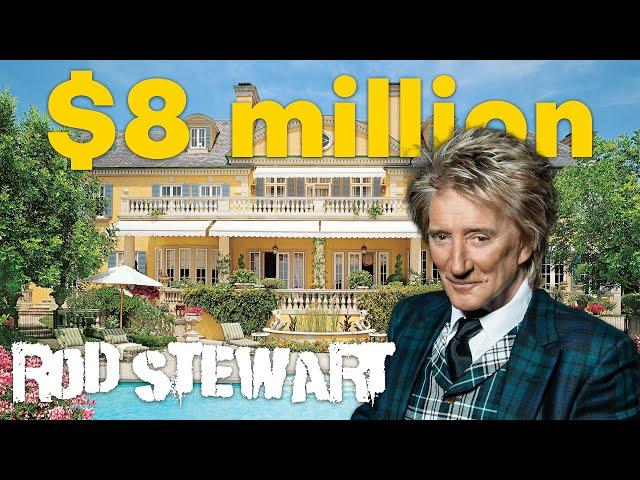 Rod Stewart $8M Essex Mansion Tour; Lifestyle & More 2023