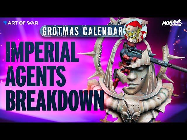 Imperial Agents Veiled Blade Elimination Force Detachment Review - Grotmas 2024