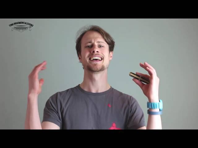 Harmonica Blues Lesson - 3rd Position Minor 12 Bar Blues on C Harmonica + Free Harp Tab