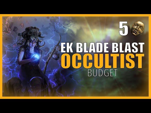 | Path of Exile 3.25 | EK Blade Blast Occultist Build | 5 Div Budget | Proof of Concept