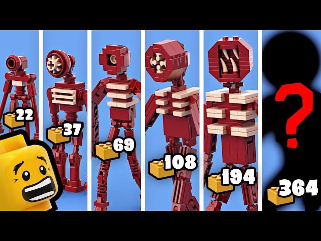 LEGO DOORS 2: How To Build 6 Versions Of FIGURE from Floor 2: The Mines (Noob, Pro, Hacker, ...)