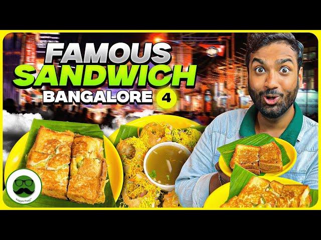 Jhakas Hari Super Sandwich | Bangalore Street Food | Veggie Paaji