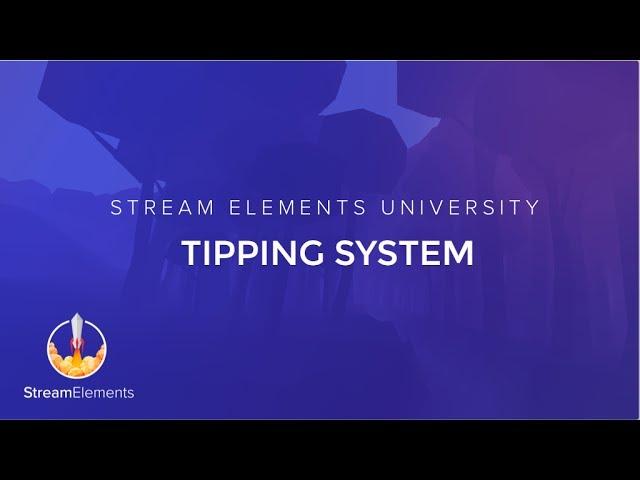 StreamElements Tipping page Setup