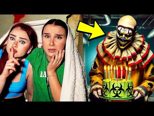 HORROR CLOWN schenkt eine giftige Torte ! (Sorry Egg) - Celina