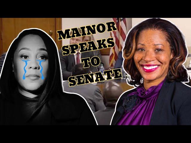 Rep Meisha Mainor Speaks To Georgia Senate About Fani Willis Case