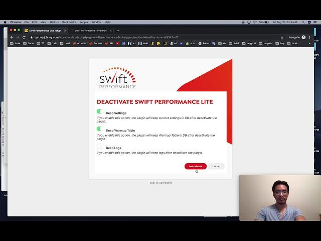 Swift Performance cache plugin - best settings for WordPress