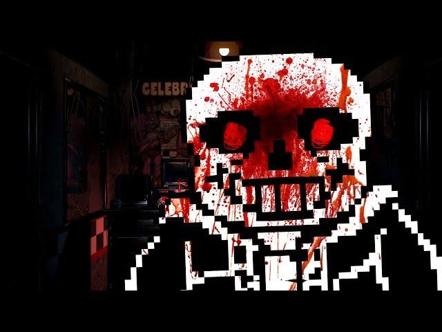 SANS IN FNAF 1 SCREAMER (UNDERTALE) - САНС ВО ФНАФ 1 СКРИМЕР