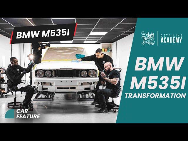 Auto Finesse - The Big BMW M535i Transformation Detail