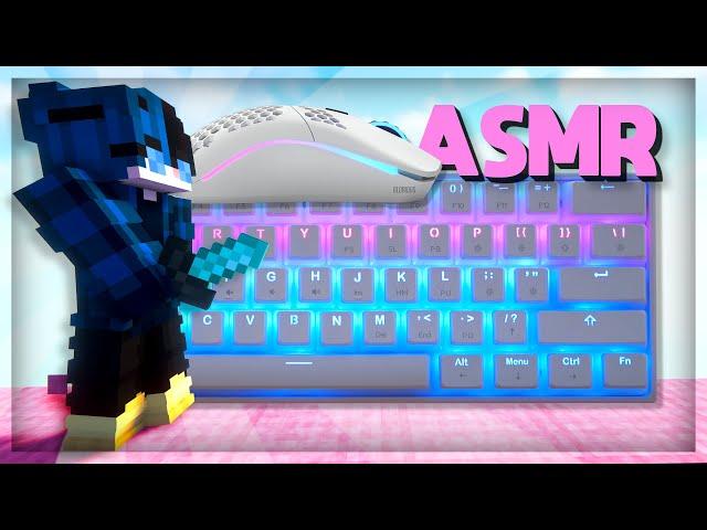 Modded Keyboard ASMR + Mouse Sounds | Hypixel Bedwars