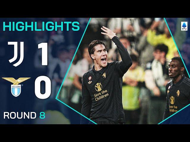 JUVENTUS-LAZIO 1-0 | HIGHLIGHTS | Late goal hands Juve big win | Serie A 2024/25