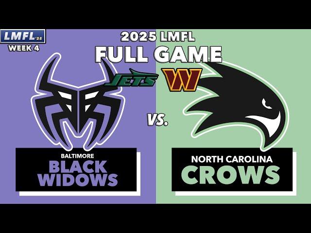 Max | BBW vs. Tyrell | NCC - 2025 LMFL Week 4 - Full Game