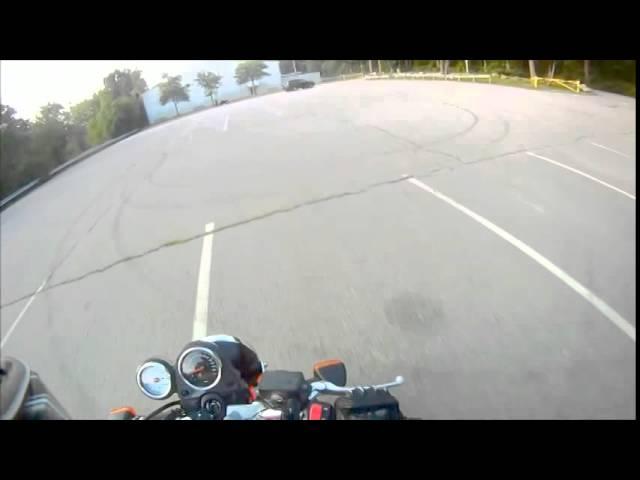 SLOW MOTION OF MY FIRST WHEELIE!