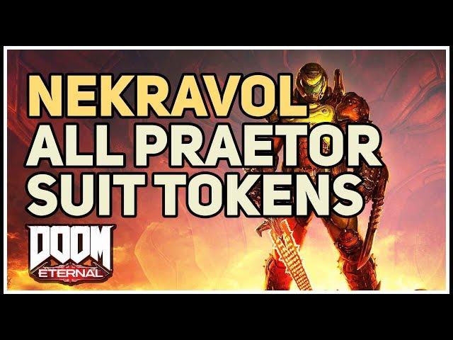 All Nekravol Praetor Suit Tokens Doom Eternal