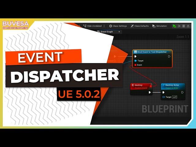 Event Dispatchers | Blueprint Communications | Unreal Engine 5 Tutorial