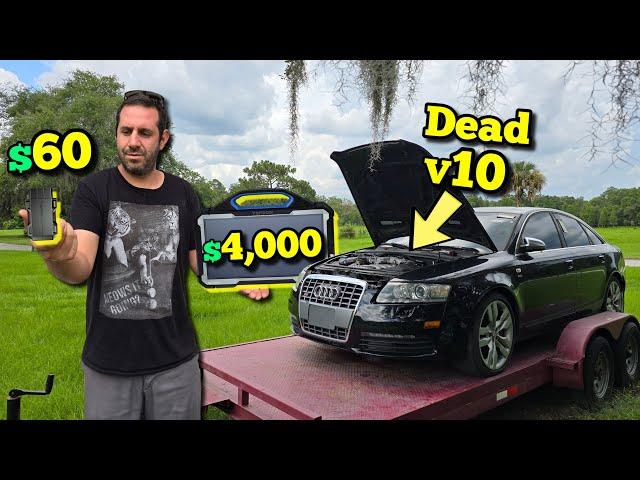 $60 vs $4,000 Chinese Diagnostic Tool to Fix a Dead v10 Audi S6